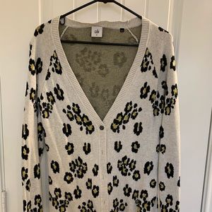 Cabi Cheetah Sweater- Medium